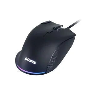 Mouse Gamer Zyron 12800 Dpi Rgb Preto